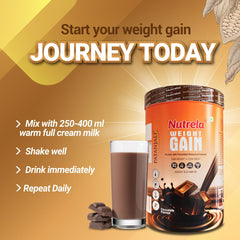 Patanjali Nutrela Weight Gain Chocolate Flavor Powder Patanjali Nutrela Weight Gain Chocolate Flavor Powder
