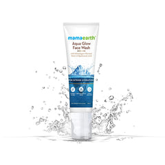 Mamaearth Aqua Glow Face Wash With Himalayan Thermal Water and Hyaluronic Acid for Intense Hydration 100ml Mamaearth Aqua Glow Face Wash With Himalayan Thermal Water and Hyaluronic Acid for Intense Hydration 100ml