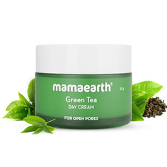Mamaearth Green Tea Day Cream With Green Tea & Collagen For Open Pores 50g Mamaearth Green Tea Day Cream With Green Tea & Collagen For Open Pores 50g