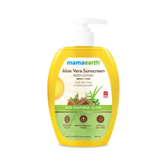 Mamaearth Sunscreen Body Lotion SPF-30 Aloe Vera 300ml Mamaearth Sunscreen Body Lotion SPF-30 Aloe Vera 300ml