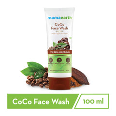 Mamaearth CoCo Face Wash with Coffee and Cocoa for Skin Awakening 100ml Mamaearth CoCo Face Wash with Coffee and Cocoa for Skin Awakening 100ml