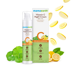 Mamaearth Vitamin C Night Cream with Vitamin C and Gotu Kola for Skin Illumination 50g Mamaearth Vitamin C Night Cream with Vitamin C and Gotu Kola for Skin Illumination 50g