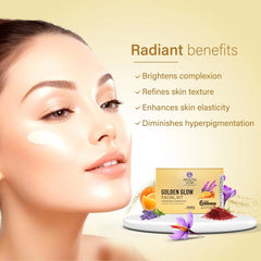 Aimil Ayouthveda Cosmetics Golden Glow Facial Kit 45g Aimil Ayouthveda Cosmetics Golden Glow Facial Kit 45g