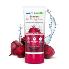 Mamaearth Beetroot Daily Glow Face Cream With Beetroot & Hyaluronic Acid 80g Mamaearth Beetroot Daily Glow Face Cream With Beetroot & Hyaluronic Acid 80g