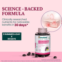 Himalaya Ayurvedic Healthy Skin & Nail Gummies 30's & 60's Himalaya Ayurvedic Healthy Skin & Nail Gummies 30's & 60's