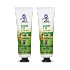 2 X Aimil Ayouthveda Cosmetics Moringa & Sea Buckthorn Hand Cream 30g 2 X Aimil Ayouthveda Cosmetics Moringa & Sea Buckthorn Hand Cream 30g
