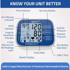 Medtech Automatic Digital BP Machine Blood Pressure Monitor BP11 (with backlight) Medtech Automatic Digital BP Machine Blood Pressure Monitor BP11 (with backlight)