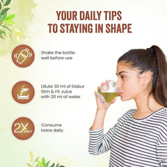 Dabur Ayurvedic Slim & Fit Juice Liquid 1 Liter Dabur Ayurvedic Slim & Fit Juice Liquid 1 Liter