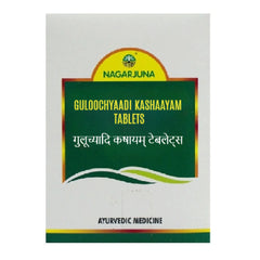 Nagarjuna Ayurveda Guloochyaadi Kashayam 100 Tablets Nagarjuna Ayurveda Guloochyaadi Kashayam 100 Tablets