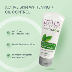 Lotus Herbals Cosmetics WhiteGlow Skin Brightening + Oil Control Facewash 100g Lotus Herbals Cosmetics WhiteGlow Skin Brightening + Oil Control Facewash 100g