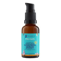 Pilgrim Cosmetics White Lotus Sunscreen Serum SPF 50 PA+++ & SPF 30 PA+++ Pilgrim Cosmetics White Lotus Sunscreen Serum SPF 50 PA+++ & SPF 30 PA+++