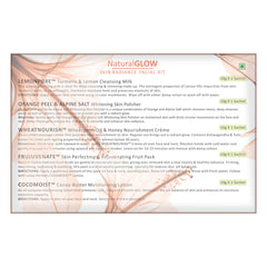 Lotus Herbals Cosmetics Natural Glow Skin Radiance Salon Grade Single Facial Kit Lotus Herbals Cosmetics Natural Glow Skin Radiance Salon Grade Single Facial Kit