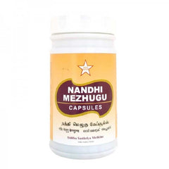 Skm Siddha Ayurveda Nandhi Mezhugu 60 Capsules Skm Siddha Ayurveda Nandhi Mezhugu 60 Capsules