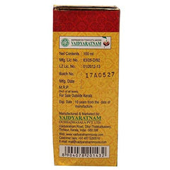 Vaidyaratnam Saraswatharishtam with Gold Oil Vaidyaratnam Saraswatharishtam with Gold Oil