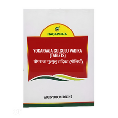 Nagarjuna Ayurveda Yogaraaja Gulgulu Vadika 100 Tablets Nagarjuna Ayurveda Yogaraaja Gulgulu Vadika 100 Tablets