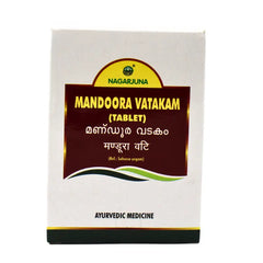 Nagarjuna Ayurvedic Mandoora Vatakam 100 Tablets Nagarjuna Ayurvedic Mandoora Vatakam 100 Tablets