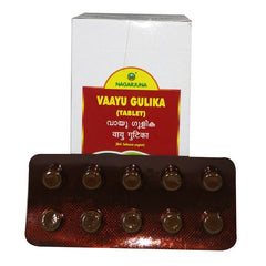 Nagarjuna Ayurvedic Vaayu Gulika 100 Tablets Nagarjuna Ayurvedic Vaayu Gulika 100 Tablets