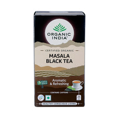 Organic India Masala Black Tea 25 Teabags Organic India Masala Black Tea 25 Teabags