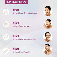 Lotus Herbals Cosmetics Radiant Pearl Cellular Lightening Salon Grade Facial Kit Lotus Herbals Cosmetics Radiant Pearl Cellular Lightening Salon Grade Facial Kit
