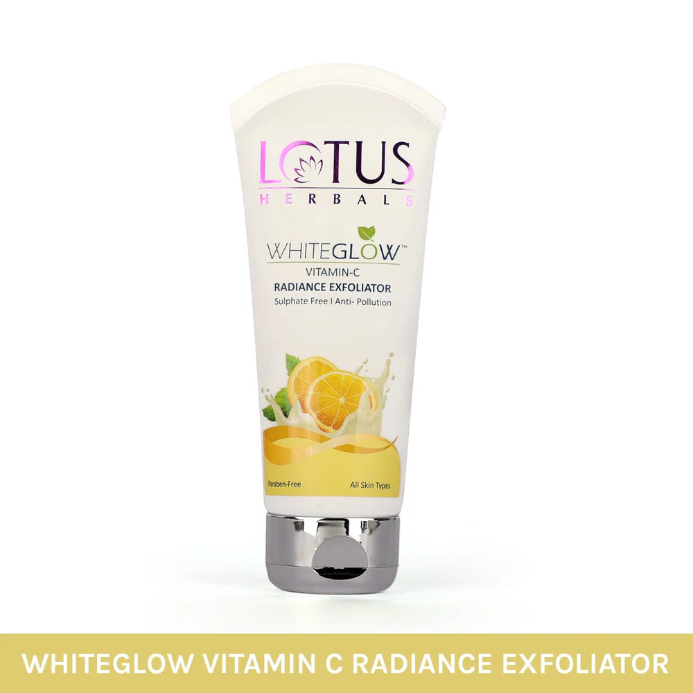 Lotus Herbal Cosmetics WhiteGlow Vitamin C Radiance Exfoliator 100g