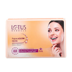 Lotus Herbals Cosmetics Papaya Glow Facial kit Lotus Herbals Cosmetics Papaya Glow Facial kit