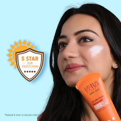 Lotus Herbals Cosmetics Safe Sun UltraRx Matte Sunscreen SPF 50 PA++++ 50g Lotus Herbals Cosmetics Safe Sun UltraRx Matte Sunscreen SPF 50 PA++++ 50g