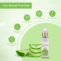 Lotus Herbals Cosmetics Active Aloe + Niacinamide Brightening Boost Mist 50ml Lotus Herbals Cosmetics Active Aloe + Niacinamide Brightening Boost Mist 50ml
