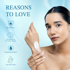 Lotus Herbals Cosmetics WhiteGlow Skin Brightening Hand & Body Lotion SPF 25 PA+++ Lotus Herbals Cosmetics WhiteGlow Skin Brightening Hand & Body Lotion SPF 25 PA+++