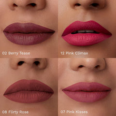 Pilgrim Cosmetics Matte Me Up! Liquid lipstick 4 in 1 pack (minis) Pilgrim Cosmetics Matte Me Up! Liquid lipstick 4 in 1 pack (minis)