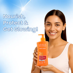 Lotus Herbals Cosmetics Safe Sun UV Protect Body Lotion SPF 25 PA+++ 250ml Lotus Herbals Cosmetics Safe Sun UV Protect Body Lotion SPF 25 PA+++ 250ml