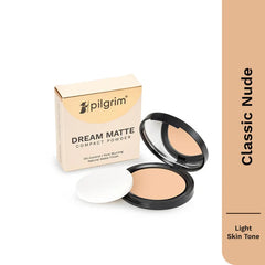 Pilgrim Cosmetics Dream Matte Compact Powder 9gm Pilgrim Cosmetics Dream Matte Compact Powder 9gm