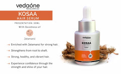 Vedaoñe Cosmetics Kosaa Hair Serum 20ml Vedaoñe Cosmetics Kosaa Hair Serum 20ml