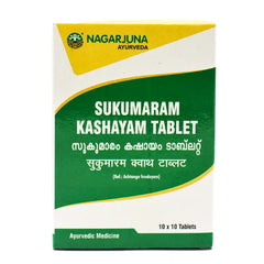 Nagarjuna Ayurvedic Sukumaaram Kashaayam 100 Tablets Nagarjuna Ayurvedic Sukumaaram Kashaayam 100 Tablets