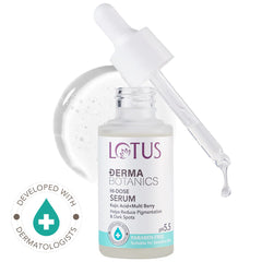 Lotus Cosmetics Derma Botanics Kojic Facewash+Multi Berry Hi Dose Serum+Ampoule Crème Combo Lotus Cosmetics Derma Botanics Kojic Facewash+Multi Berry Hi Dose Serum+Ampoule Crème Combo