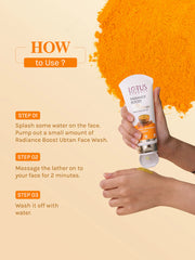 Lotus Herbals Cosmetics Radiance Boost Ubtan Facewash 100g Lotus Herbals Cosmetics Radiance Boost Ubtan Facewash 100g