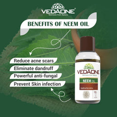 Vedaone Ayurvedic Natural Undiluted Neem Oil 100ml Vedaone Ayurvedic Natural Undiluted Neem Oil 100ml