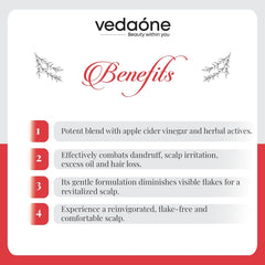 Vedaone Cosmetics No Dan Hair Shampoo 200Ml Vedaone Cosmetics No Dan Hair Shampoo 200Ml