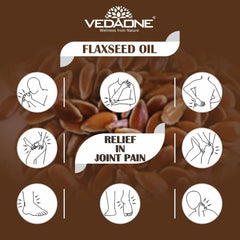 Vedaone Ayurvedic 100% Natural Cold Pressed Flaxseed Oil 100Ml Vedaone Ayurvedic 100% Natural Cold Pressed Flaxseed Oil 100Ml