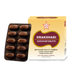 Skm Ayurveda Drakshadi Kashayam 100 Tablets Skm Ayurveda Drakshadi Kashayam 100 Tablets