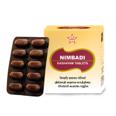 Skm Ayurveda Nimbadi Kashayam 100 & 500 Tablets Skm Ayurveda Nimbadi Kashayam 100 & 500 Tablets