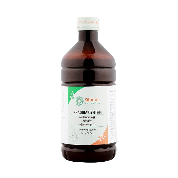 Sitaram Ayurveda Khadirarishtam Liquid 450ml
