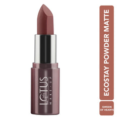 Lotus Make Up Cosmetics Ecostay Powder Matte Lip Color 4.2gm Lotus Make Up Cosmetics Ecostay Powder Matte Lip Color 4.2gm