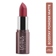 Lotus Make Up Cosmetics Ecostay Powder Matte Lip Color 4.2gm Lotus Make Up Cosmetics Ecostay Powder Matte Lip Color 4.2gm
