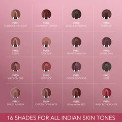 Lotus Make Up Cosmetics Ecostay Powder Matte Lip Color 4.2gm Lotus Make Up Cosmetics Ecostay Powder Matte Lip Color 4.2gm