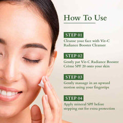 Lotus Organics+ Cosmetics Vit C Radiance Booster Cream SPF-20 50g Lotus Organics+ Cosmetics Vit C Radiance Booster Cream SPF-20 50g