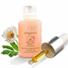 Lotus Organics+ Cosmetics Precious Brightening Facial Oil 15ml Lotus Organics+ Cosmetics Precious Brightening Facial Oil 15ml