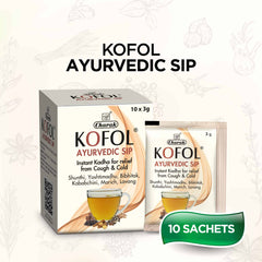 Charak Kofol Ayurvedic Sip Instant Kadha Powder 10 X 3g Charak Kofol Ayurvedic Sip Instant Kadha Powder 10 X 3g