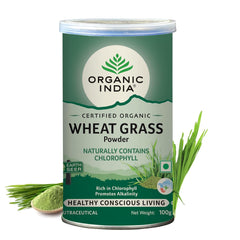 Organic India Organic Wheatgrass Powder 100g Organic India Organic Wheatgrass Powder 100g