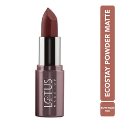 Lotus Make Up Cosmetics Ecostay Powder Matte Lip Color 4.2gm Lotus Make Up Cosmetics Ecostay Powder Matte Lip Color 4.2gm