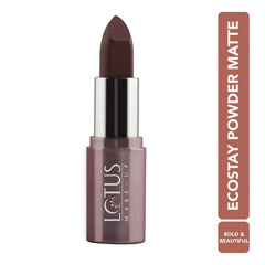 Lotus Make Up Cosmetics Ecostay Powder Matte Lip Color 4.2gm Lotus Make Up Cosmetics Ecostay Powder Matte Lip Color 4.2gm